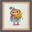 Owl with Flowers