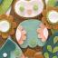 Owl Felt kit with scissors