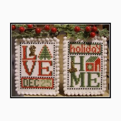 Love Dec 25 - Holiday Home (w/charms)