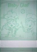 Kitchen towel - Baby Chef - Green