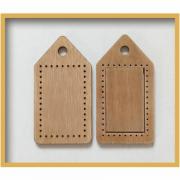 Sew-on Frame Keychain