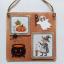 Pumpkin Season Cross-Stitch Kit with Wooden Frame