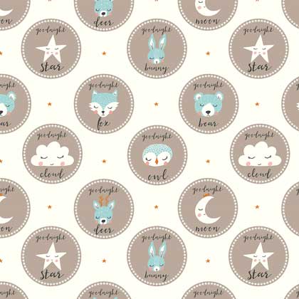 Sleeping Buttons - Blue
