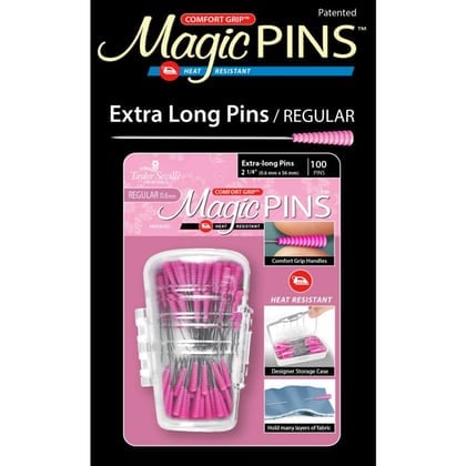 Applique Pins - Magic 0.6mm Extra-Long Regular