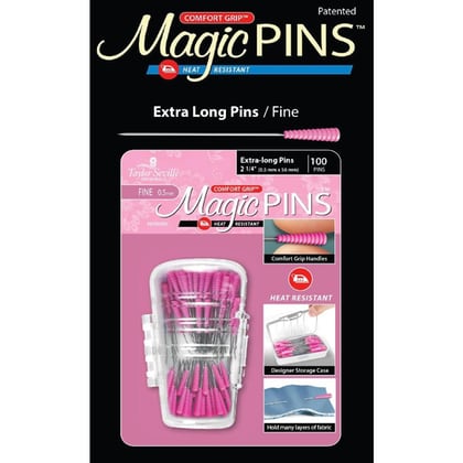 Applique Pins - Magic 0.6mm extra-long fine