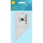 Quilting Square 45 Degree Acrylic Ruler