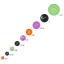 Blumenthal Favorite Findings Big Buttons - Bright Halloween