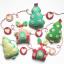 Christmas Houses and Trees Felt kit