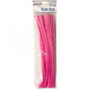 Chenille Stems 40 pkg - Pink