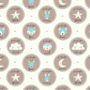 Sleeping Buttons - Blue