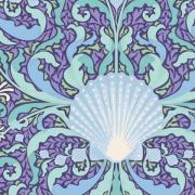 Scallop Shell Blue