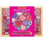 Wooden Bead Set - Sweet Hearts