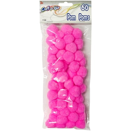Pom-Poms 25mm - Pink