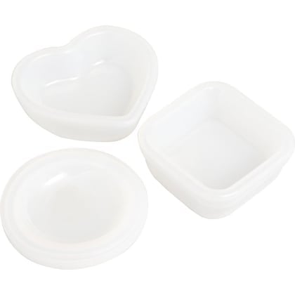 Resin Molds - Catch All Dish - Square, Circle & Heart