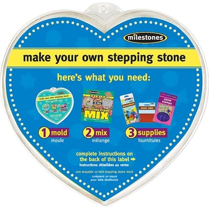 Stepping Stone Mold - Heart