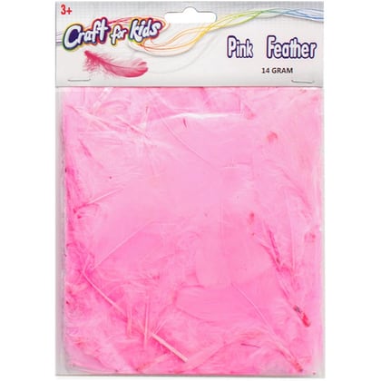 Turkey Feathers 14g - Pink