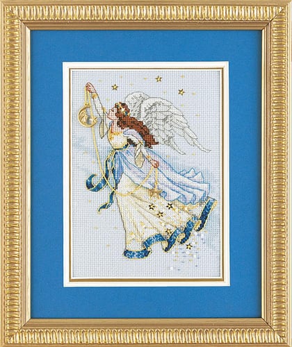Counted Cross Stitch kit Twilight Angel DIMENSIONS gold collection