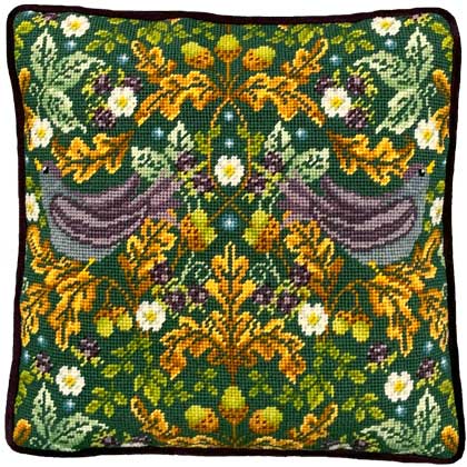 Cushion - Autumn Starlings Tapestry