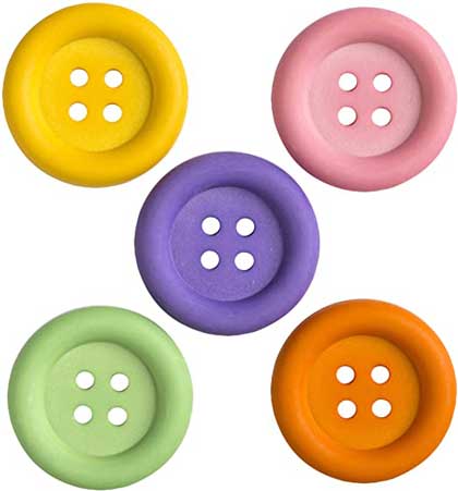 Big discount decorative buttons
