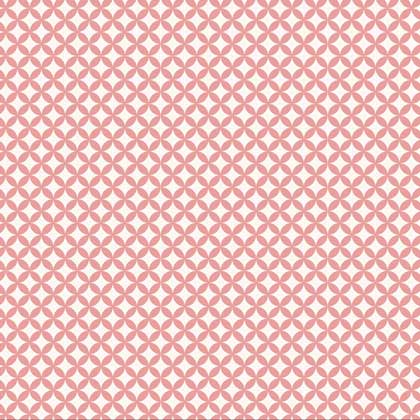 Geometric Circular Pink