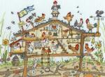 Cut Thru Hen Home