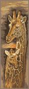 Mother and baby Giraffe - aida