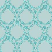 Rose Flower Aqua