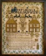 Ann Goodall 1799 Sampler