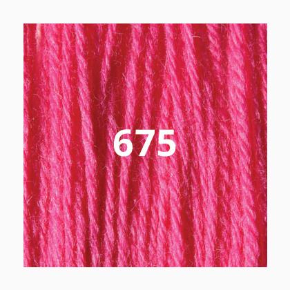 Crewel Wool Hank - Bubble Gum Pink 675