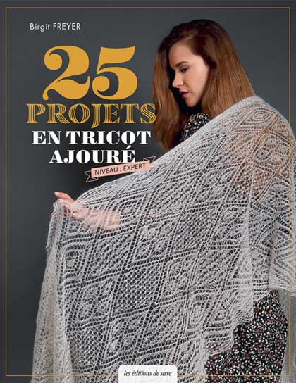 25 projets en tricot ajouré