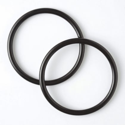 Furoshiki Bag Rings (Handles) - Black