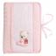 Diaper stacker and Toiletry - Pois 3D - Pink