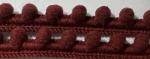 Shakespeare's Primitive Red Mini Pom Pom (1yd)