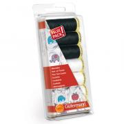 Set Sew-all Thread - Black & White