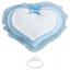 Birth Ribbon Music Box - Heart - Sky Blue