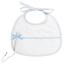 Baby Bib - Pois 3D - Soother Holder - Sky Blue