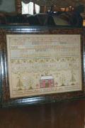 Martha Jefferson 1842 Sampler