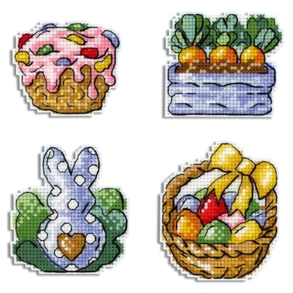 Rabbits and Carrots Magnets