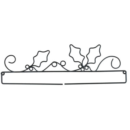Embroidery holder - Holly 12\"