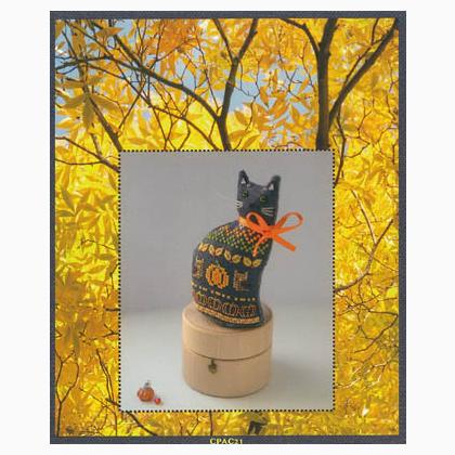 3D Autumn Cat