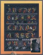 Halloween Alphabet Sampler (w/charm)