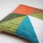 Front Cushion: Colored Triangles 1