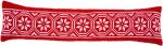 Draft Stopper - Christmas Crystal Motif