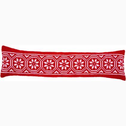 Draft Stopper - Christmas Crystal Motif