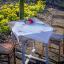 Squared Tablecloth - Pastel flowers