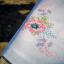 Squared Tablecloth - Pastel flowers