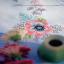 Squared Tablecloth - Pastel flowers