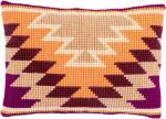 Rectangular Front Cushion: Kilim motifs