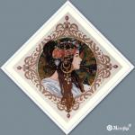 Brunette (Mucha)