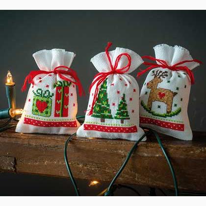 Potpourri bags: Christmas figures